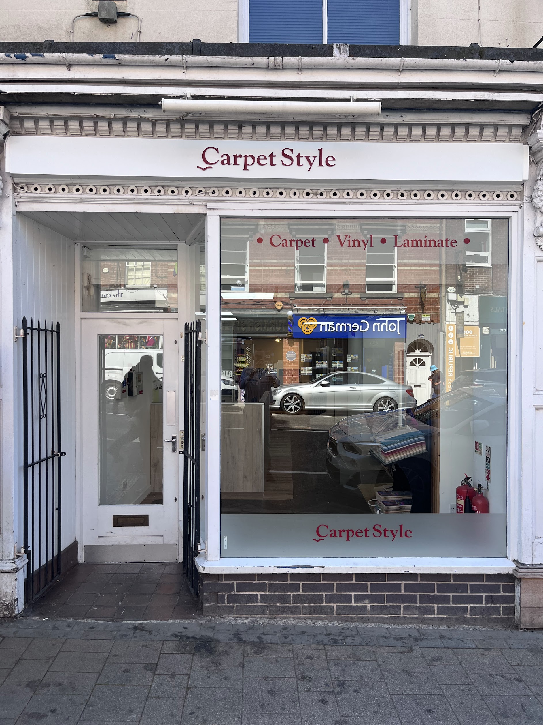 Carpet Style showroom exterior on Market Street, Ashby-de-la-Zouch